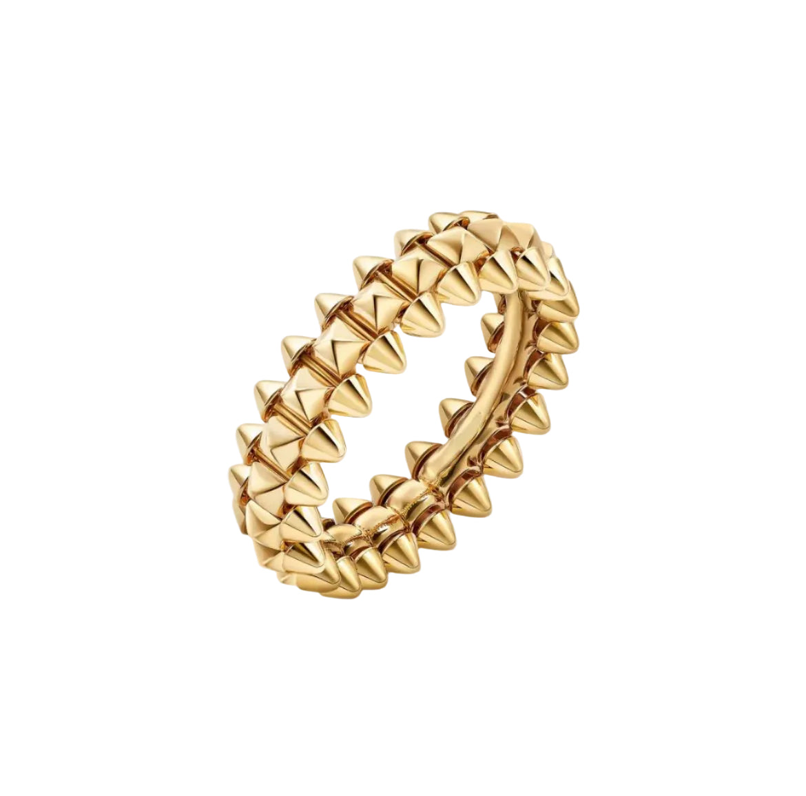 14k Yellow Gold Clash Ring