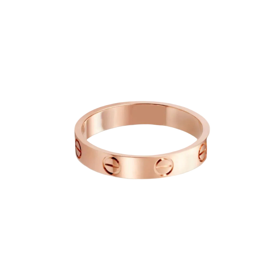 14k Rose Gold Love Ring/Small