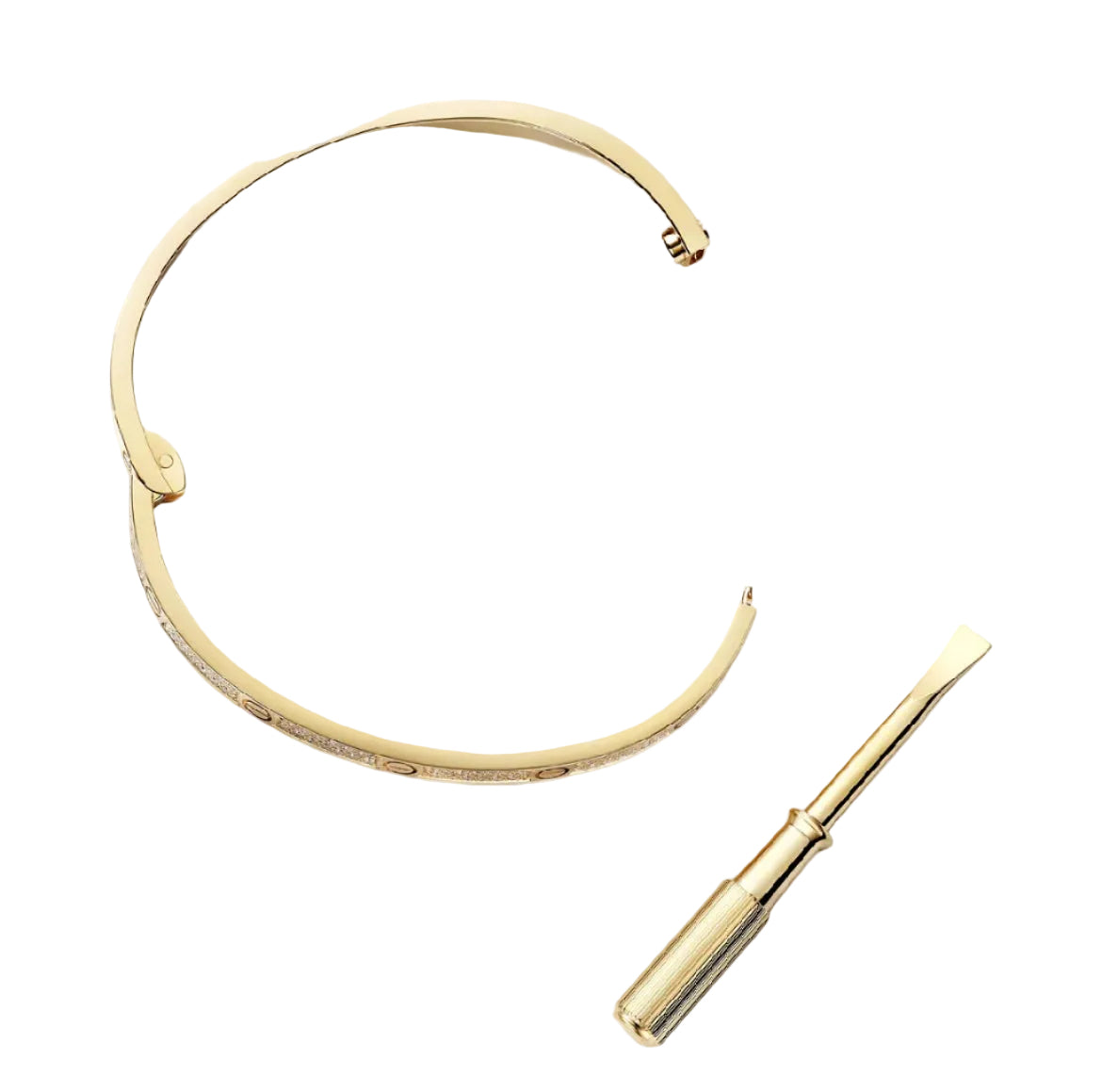 14k Yellow Gold Love Bracelet/Small